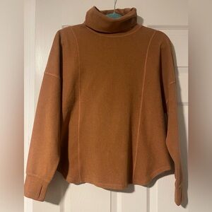 Varley Rainer Roll Neck Midlayer | Red Brick Marl | Size Small | NWT